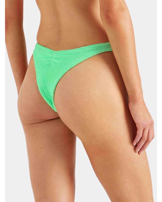 Hunza G Green Brazilian Bikini Bottom