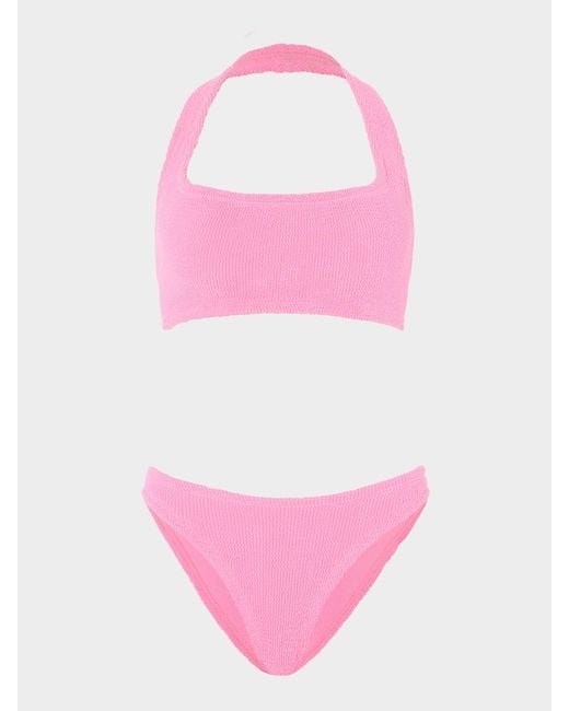 Hunza G Pink Sandy Bikini
