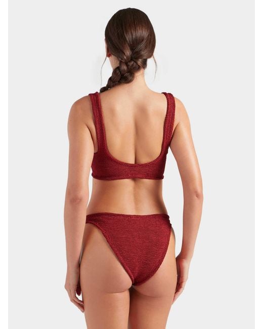 Hunza G Red Xandra Bikini