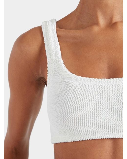 Hunza G White Xandra Bikini