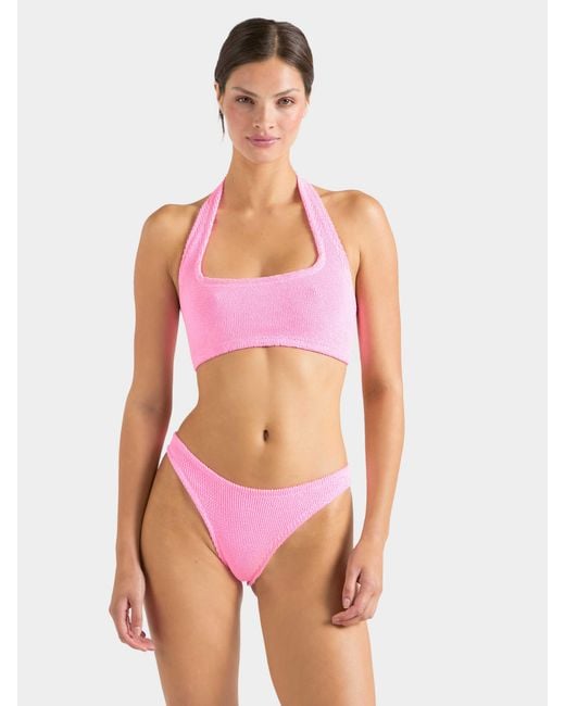 Hunza G Pink Sandy Bikini