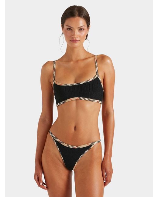 Hunza G Black Burberry X Tyler Bikini