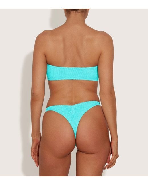 Hunza G Shay Bikini in Blue | Lyst