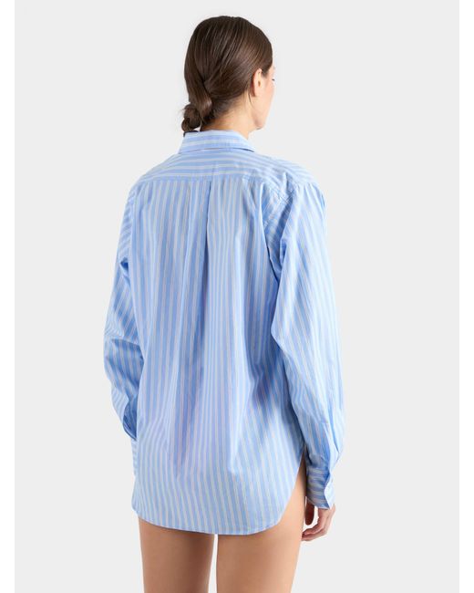 Hunza G Blue Essential Shirt