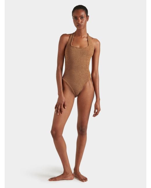 Hunza G Brown Sandy Swim