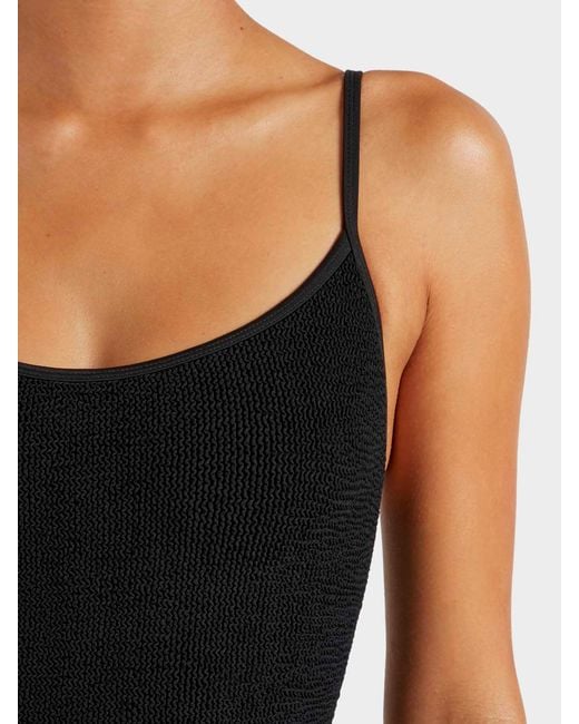 Hunza G Black Pamela Romper