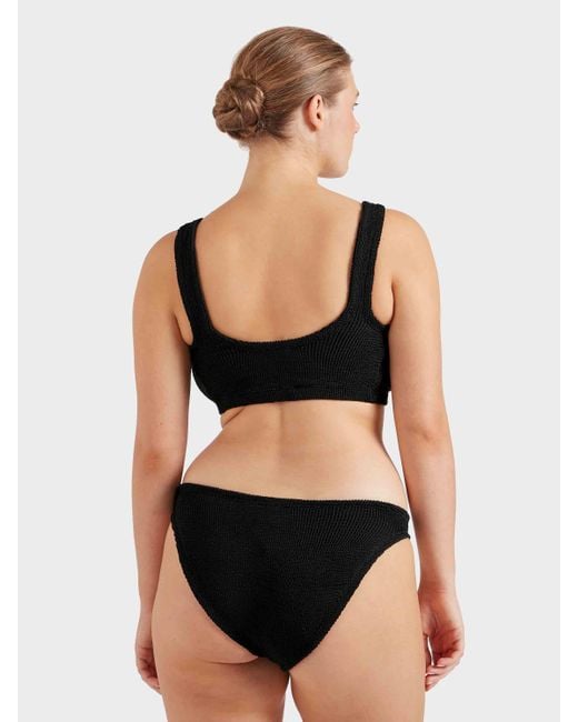 Hunza G Black Coverage Juno Bikini