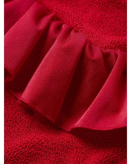 Hunza G Red Denise Swim