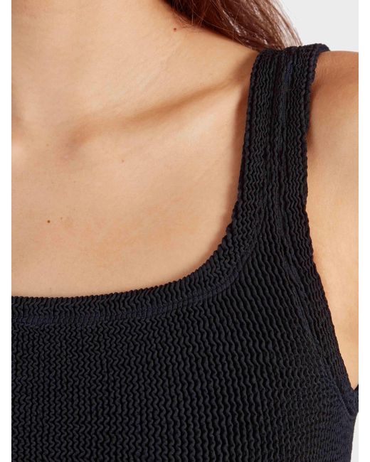 Hunza G Black Tank Dress