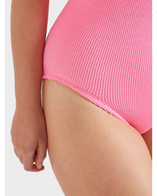 Hunza G Pink Coverage Pamela Swim