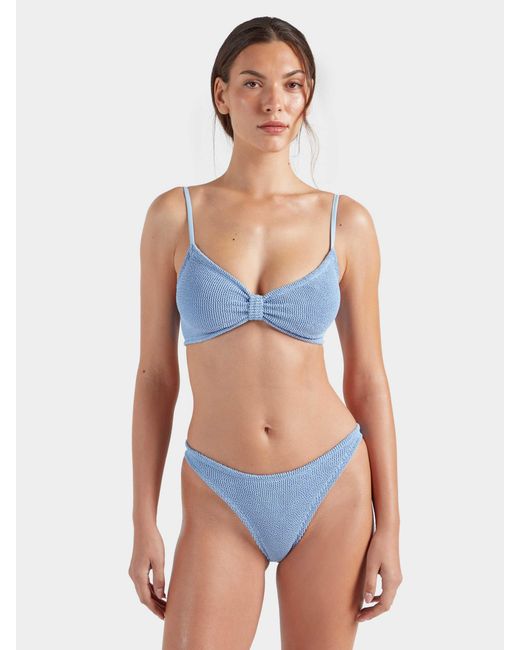 Hunza G Blue Alicia Bikini