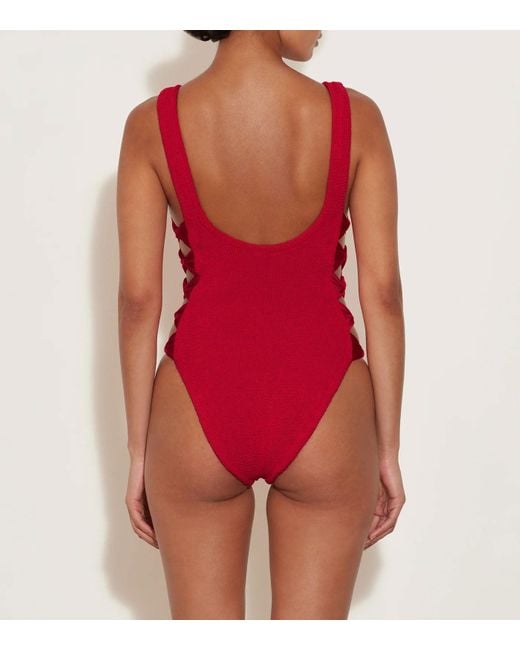 Hunza G Red Tiffany Swim