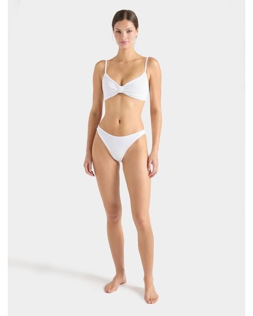 Hunza G White Alicia Bikini