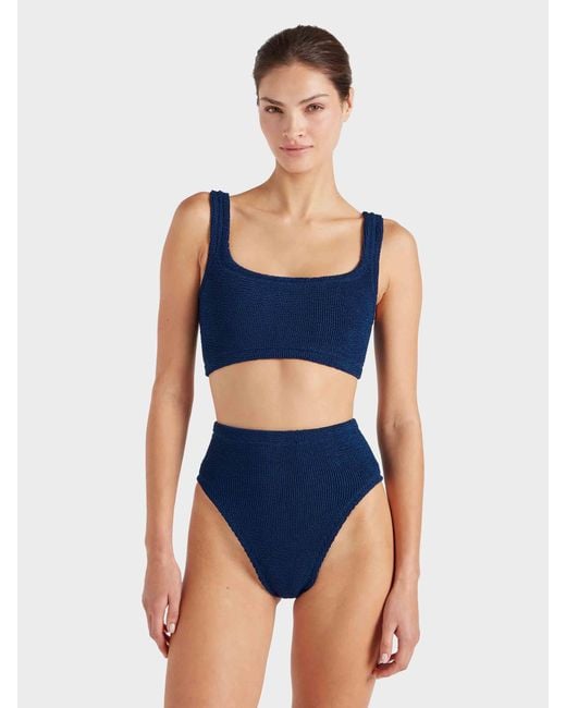 Hunza G Blue Patricia Bikini