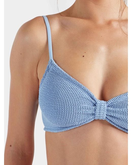 Hunza G Blue Alicia Bikini
