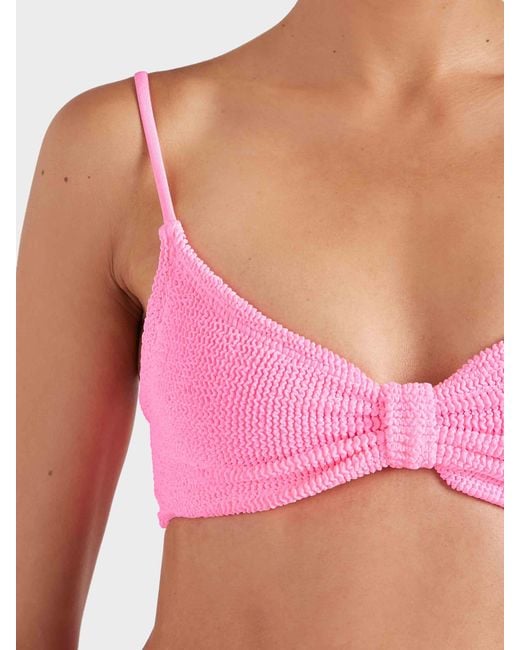 Hunza G Pink Alicia Bikini