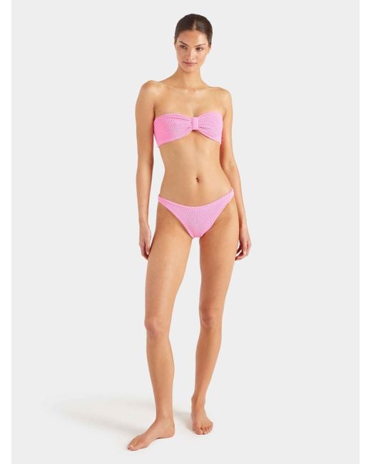 Hunza G Pink Tina Bikini