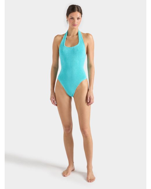 Hunza G Blue Sandy Swimsuit