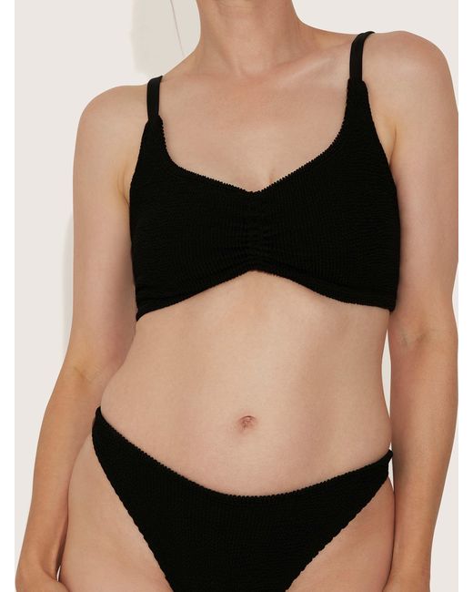 Hunza G Black Post-Mastectomy Bikini