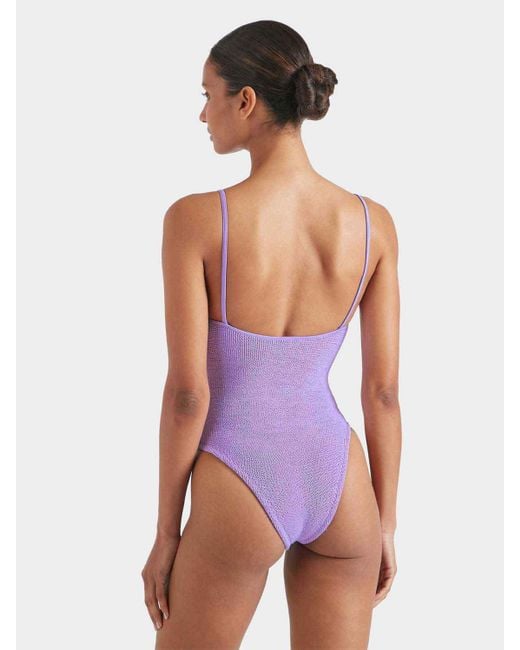 Hunza G Purple Pamela Swim