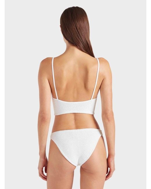 Hunza G Gray Strap Bikini