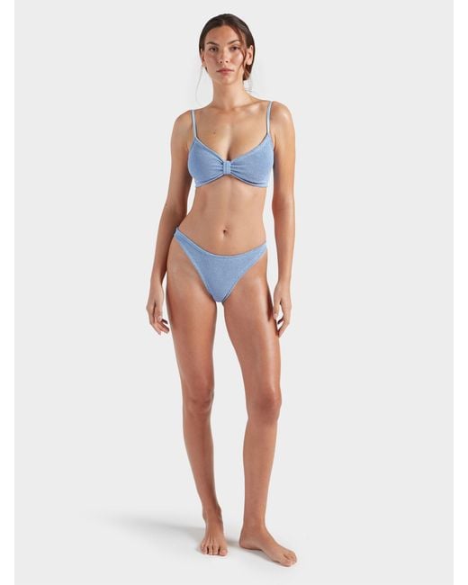 Hunza G Blue Alicia Bikini