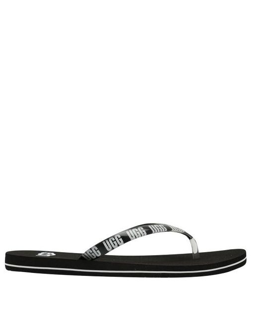 ugg simi graphic flip flop