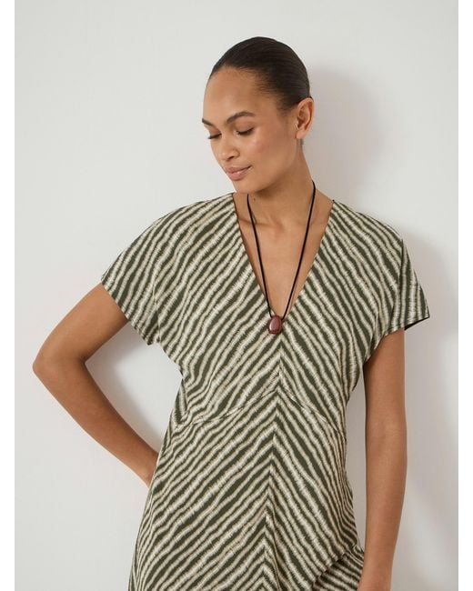 Hush Natural Grace V-Neck Maxi Dress