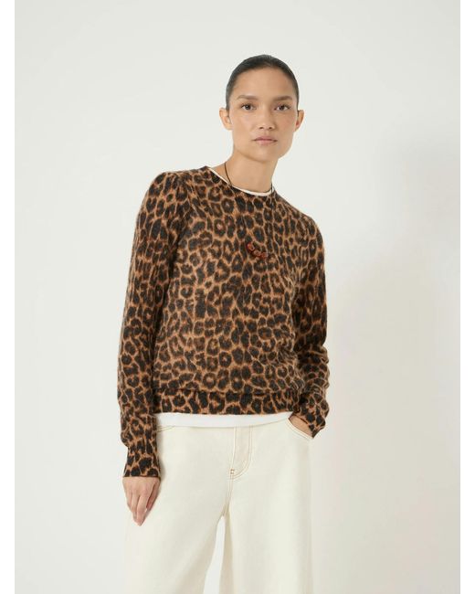 Hush Natural Gathered Shoulder Animal Jumper