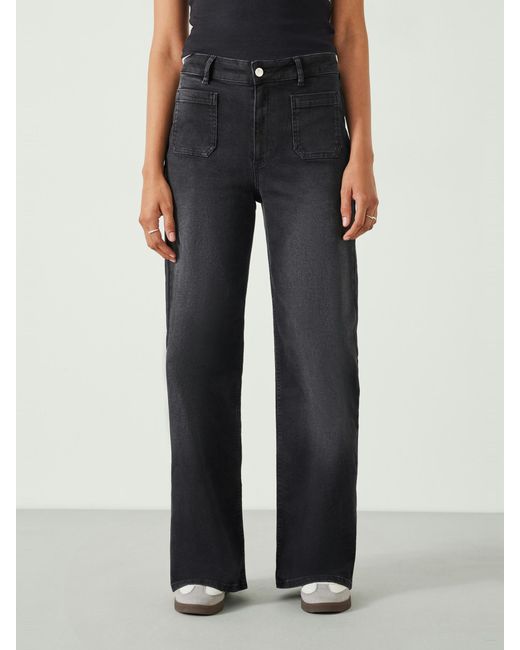 Hush Black Rowan Flared Jeans