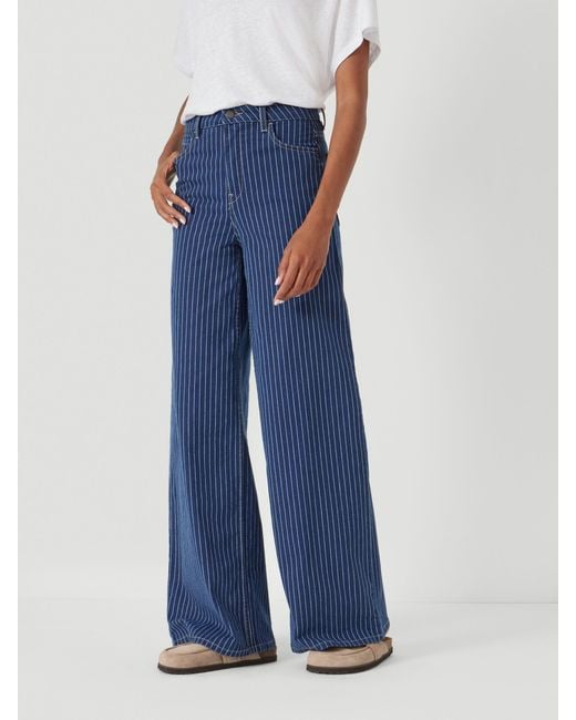 Hush Blue Nessa Wide Leg Jeans