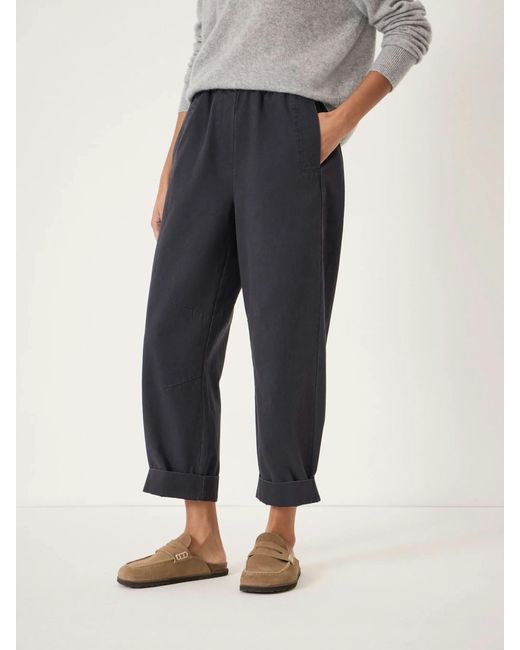Hush Blue Jack Barrel Leg Pull On Trousers