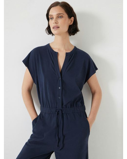 Hush Blue Kendall Jersey Jumpsuit