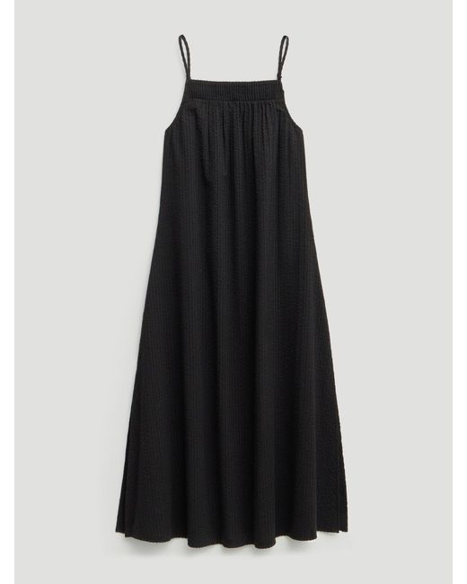 Hush White Carmen Seersucker Beach Maxi Dress