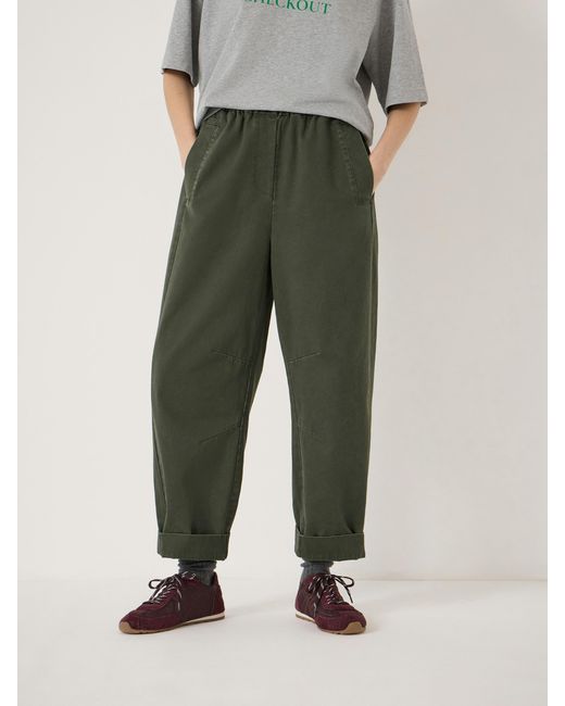 Hush Natural Jack Barrel Leg Pull On Trousers