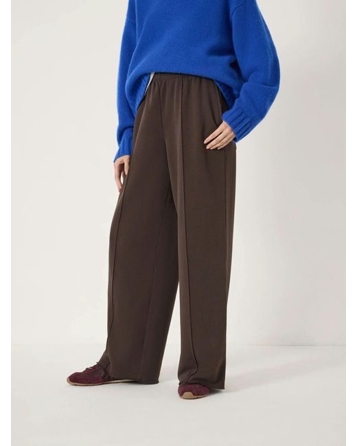 Hush Blue Remy Pintuck Straight Leg Joggers