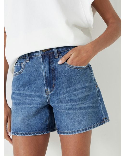 Hush Blue Essential Denim Shorts