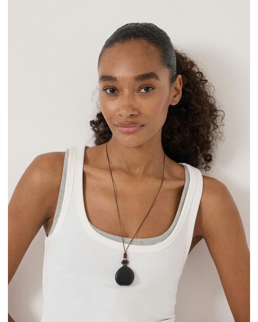 Hush White Bottle Necklace