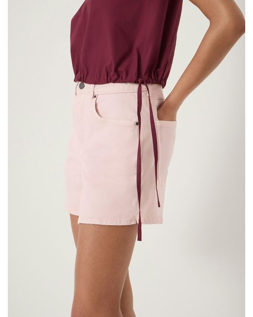 Hush Pink Ione Cotton Shell Top