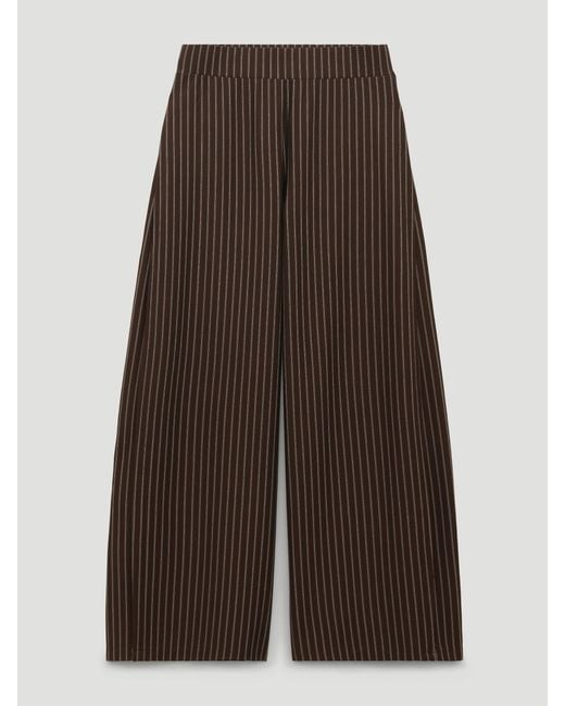 Hush Natural Revyn Side Pleat Wide Leg Trousers