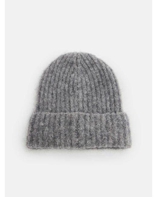 Hush Gray Riley Rib Beanie