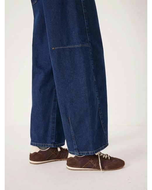 Hush Blue Bree Horseshoe Barrel Leg Jeans