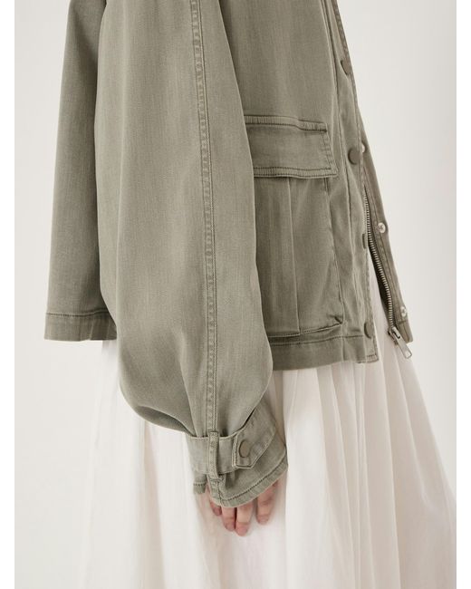 Hush Natural Melinda Supersoft Relaxed Utility Jacket