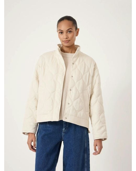 Hush Natural Viv Quilted Jacket