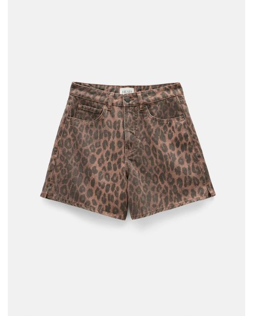 Hush Black Essential Denim Shorts