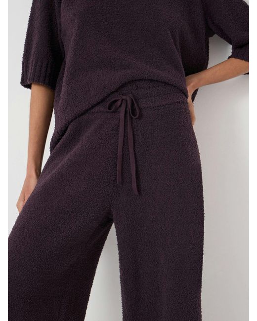 Hush Blue Supersoft Lux Wide Leg Trousers