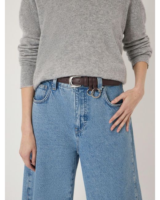 Hush Blue Lazara Leather Utility Belt