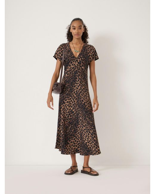 Hush Natural Grace V-Neck Maxi Dress