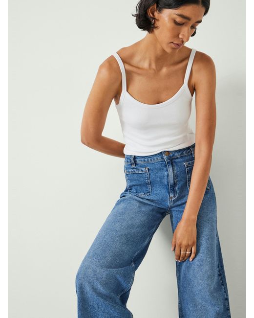 Hush Blue Rowan Flared Jeans