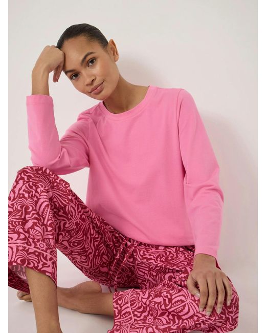 Hush Pink Ember Long Sleeve Pyjama Set
